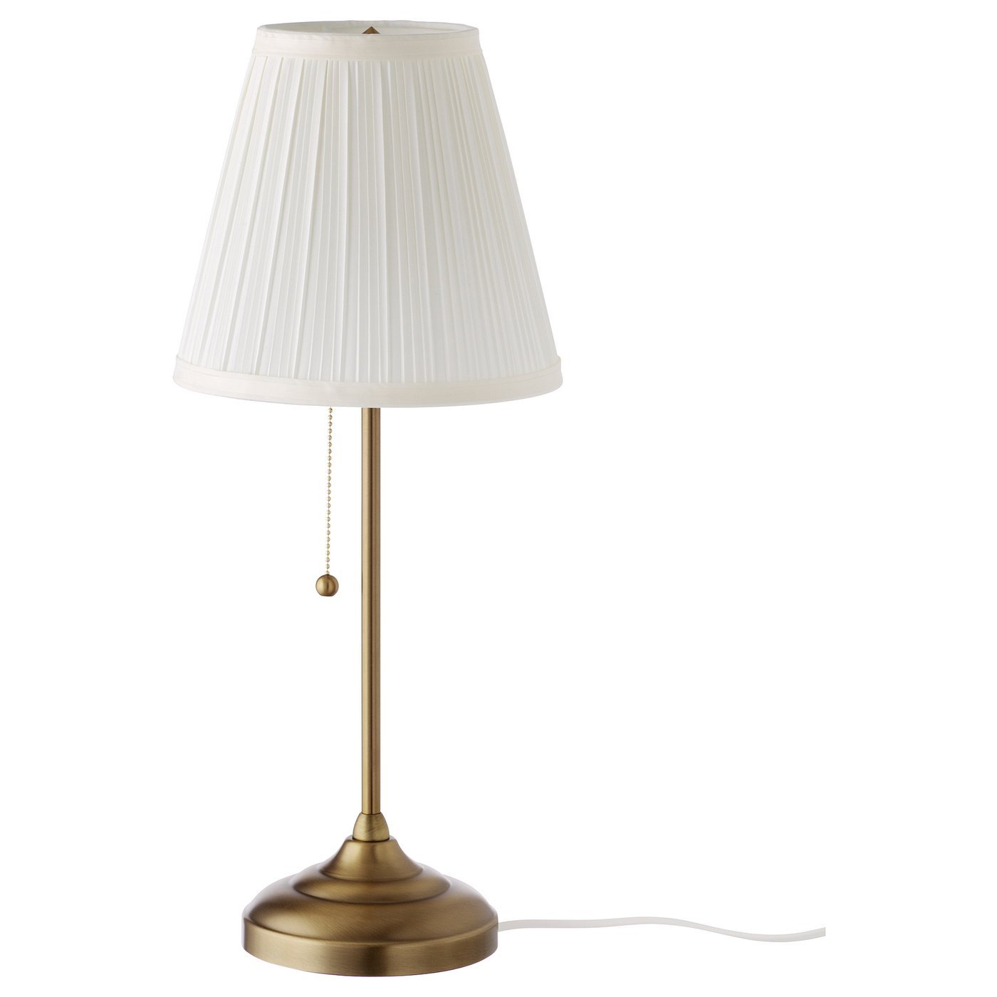 ÅRSTID, Table lamp, brass/white - Image 3