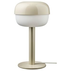 BLÅSVERK, Table lamp, beige, 36 cm