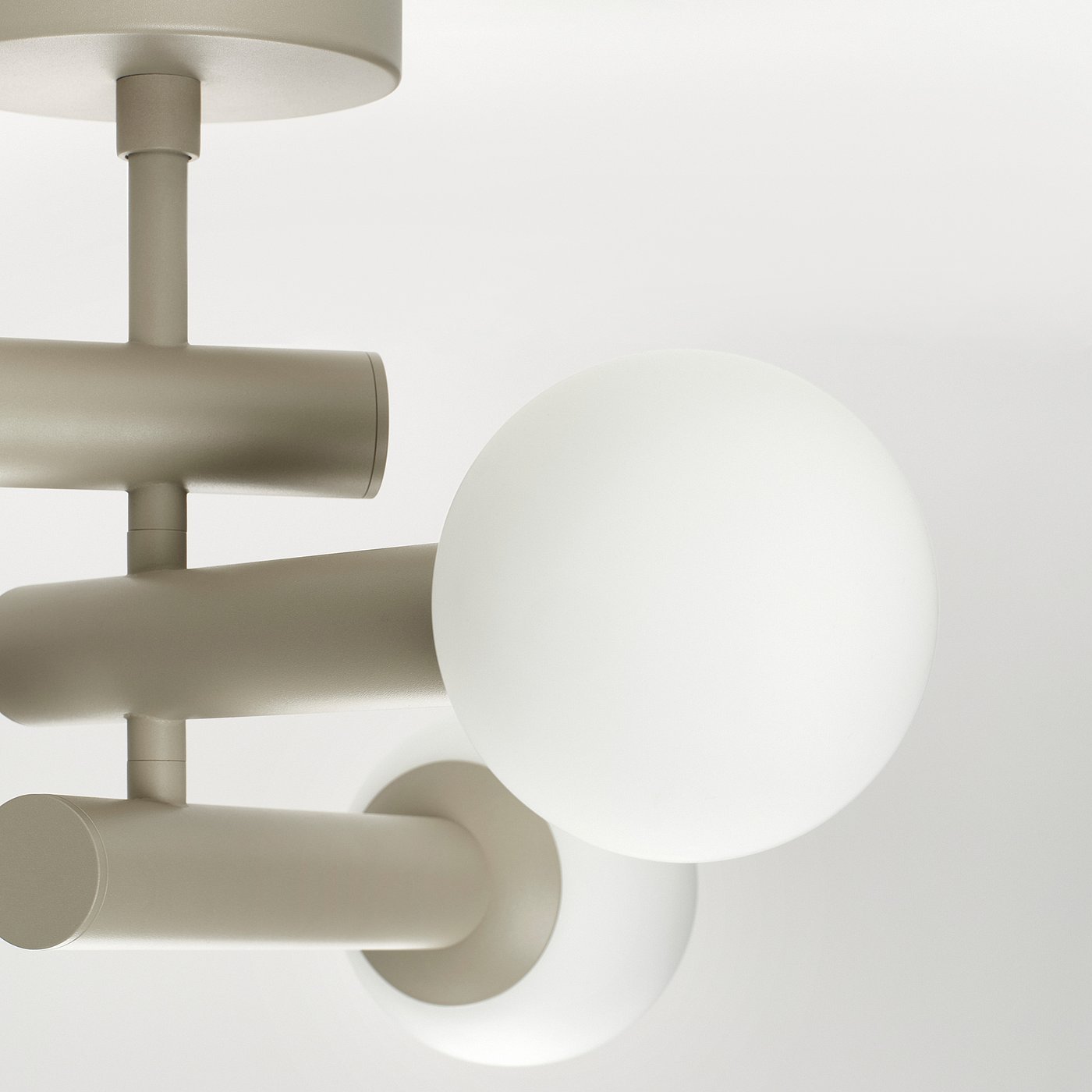 KRANBALK, Ceiling lamp, beige
