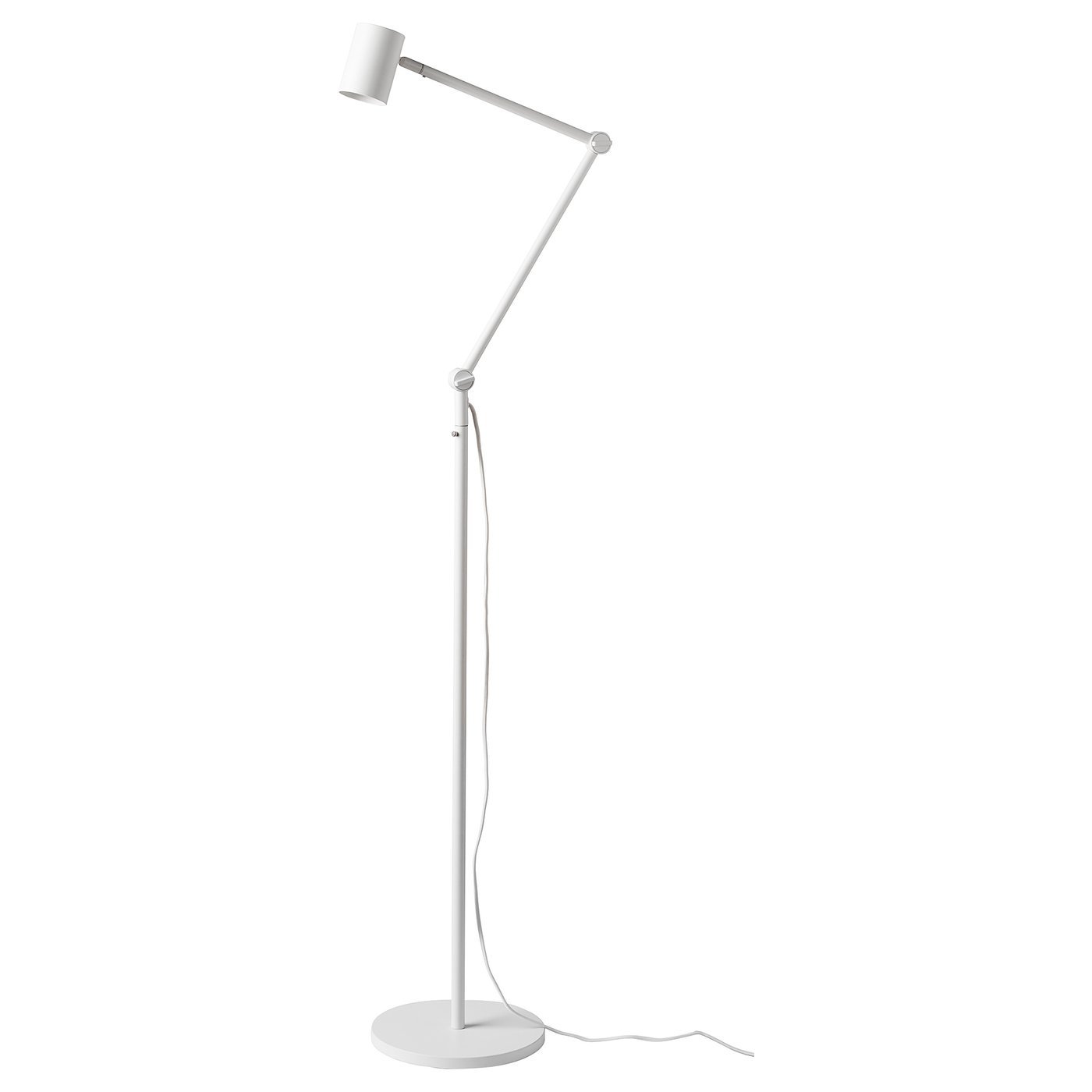 NYMÅNE, Floor/reading lamp, white