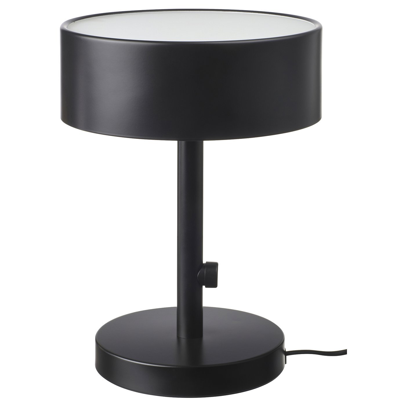 NYMÅNE, Table lamp, white, 33 cm