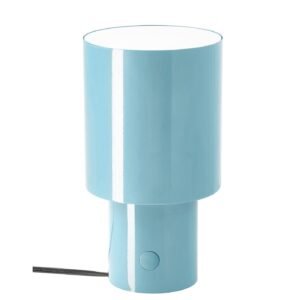 SPETSBOJ, Table lamp, dimmable/orange, 22 cm