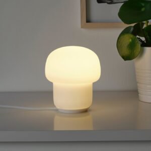 TOKABO, Table lamp, glass opal white